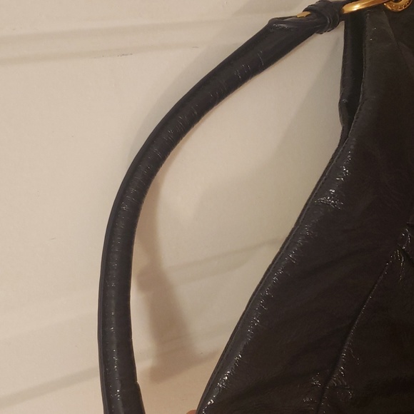 Marc by Marc Jacobs Hillier Hobo Navy Patent leather - Picture 7 of 11